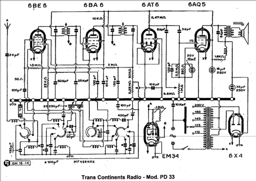 PD33; Trans Continents (ID = 530216) Radio