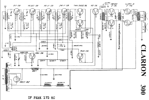 AC-300 ; Clarion, Transformer (ID = 26725) Radio