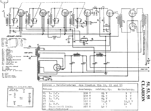 Clarion AC-55 Combination ; Clarion, Transformer (ID = 26757) Radio