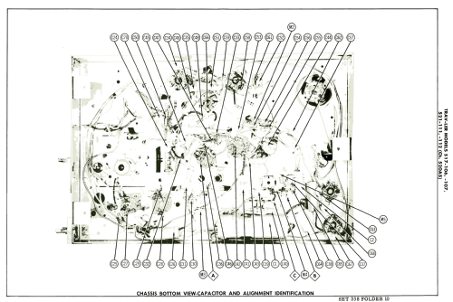 521-111 Ch= 520A5; Trav-Ler Karenola (ID = 1990371) Televisore