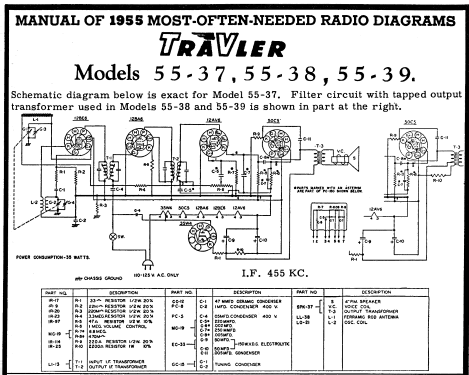 55-38 ; Trav-Ler Karenola (ID = 121798) Radio