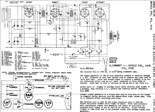 B712 ; Trav-Ler Karenola (ID = 633190) Radio