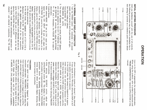 Triple Trace Oscilloscope CS-1040; Kenwood, Trio- (ID = 660876) Equipment