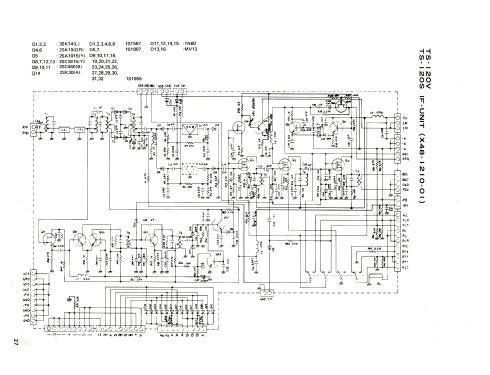 HF SSB Transceiver TS-120S; Kenwood, Trio- (ID = 2543743) Amat TRX