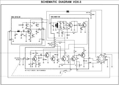 VOX-3; Kenwood, Trio- (ID = 584468) Amateur-D