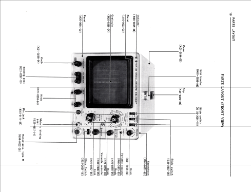 Wide Band Oscilloscope CS-1557; Kenwood, Trio- (ID = 2243416) Equipment