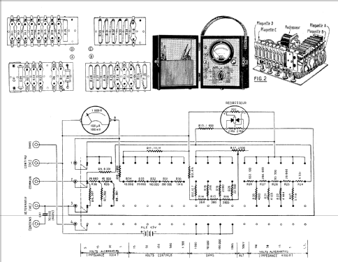 Multimeter I 166 ; Triplett Electrical (ID = 388159) Equipment
