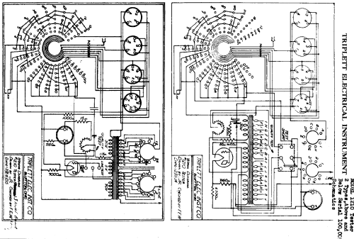 Tube Tester 1210; Triplett Electrical (ID = 516795) Equipment