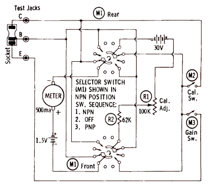Transistor Tester 690; Triplett Electrical (ID = 2795582) Equipment