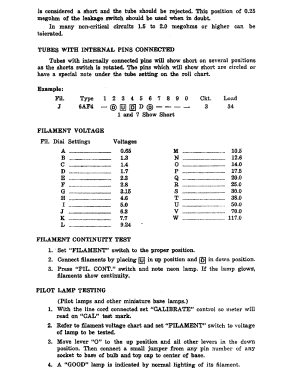 Tube Tester 3414; Triplett Electrical (ID = 2956330) Equipment