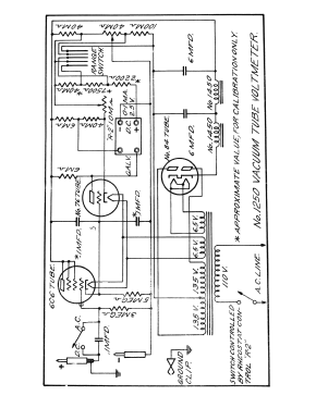 Vacuum Tube Voltmeter 1250; Triplett Electrical (ID = 2949180) Ausrüstung