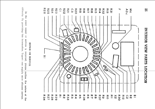 Volt-Ohm-Meter 630-NA; Triplett Electrical (ID = 1981698) Equipment