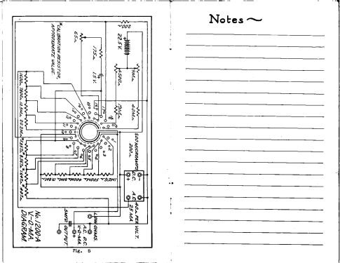 Volt-Ohm-Milliammeter 1200-A; Triplett Electrical (ID = 2565861) Equipment