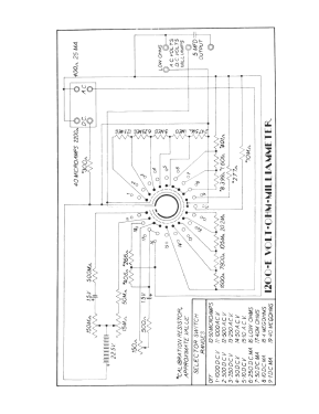 Volt-Ohm-Milliammeter 1200E; Triplett Electrical (ID = 2942274) Equipment