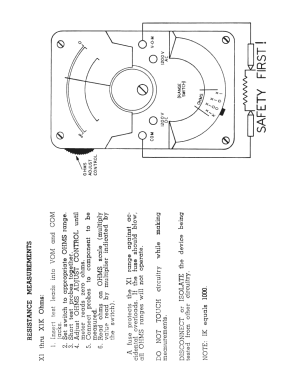 Volt-Ohm Milliammeter 310-FET; Triplett Electrical (ID = 2956296) Equipment