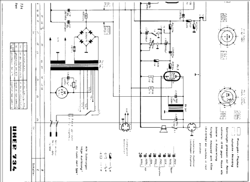 734; Uher Werke; München (ID = 224379) R-Player