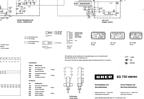 EG750; Uher Werke; München (ID = 1769732) Radio