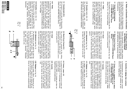 Report-L 4000; Uher Werke; München (ID = 151259) Sonido-V