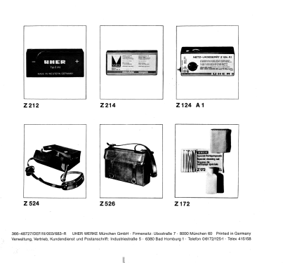 Report Monitor 4400; Uher Werke; München (ID = 2935938) R-Player