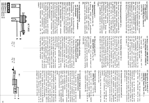 Report Stereo IC 4400; Uher Werke; München (ID = 948631) R-Player