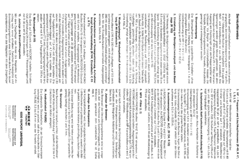 Report Universal 6000; Uher Werke; München (ID = 801955) R-Player