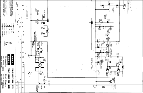 Variocord 23; Uher Werke; München (ID = 950096) R-Player