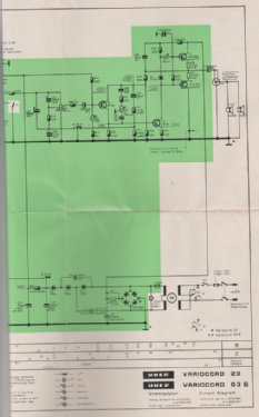 Variocord 263; Uher Werke; München (ID = 2950960) Sonido-V