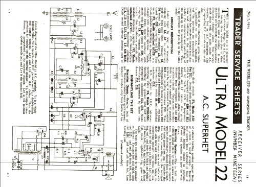 22 ; Ultra Electric Ltd.; (ID = 1011826) Radio