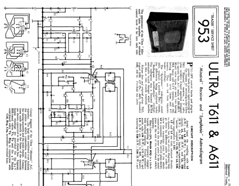 Minstrel T611; Ultra Electric Ltd.; (ID = 2276923) Radio