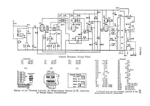 Twin R586; Ultra Electric Ltd.; (ID = 547672) Radio