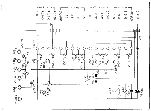 Vielfach-Messinstrument UM-210; Ultron-Elektronik (ID = 2522789) Ausrüstung