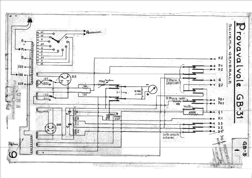 Provavalvole - Tube Tester GB31; Unaohm Start, Ohm, E (ID = 2698487) Equipment