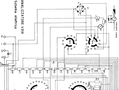 Analizzatore V 31/A; Unaohm Start, Ohm, E (ID = 704213) Equipment