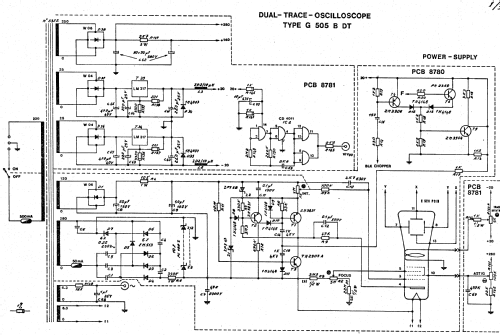 Dual Trace Oscilloscope G505 B/DT; Unaohm Start, Ohm, E (ID = 738694) Equipment
