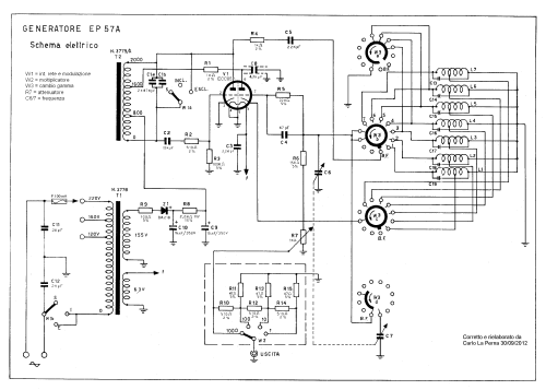 Generatore EP-57A; Unaohm Start, Ohm, E (ID = 1309626) Equipment