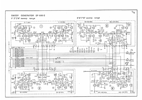 Sweep Generator EP655D; Unaohm Start, Ohm, E (ID = 514881) Equipment