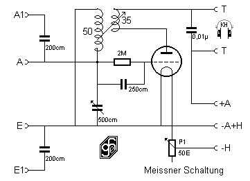 1-Röhren-Empfänger Unbekannt; UNBEKANNTE FIRMA D / (ID = 38662) Radio