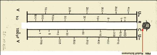 Glimmlampen-Messinstrument URC ; Schumann, Rudolf; wo (ID = 1136157) Ausrüstung