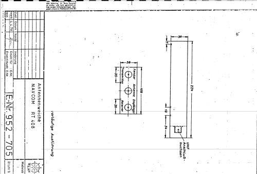 Elna Navcom RT 408 DR; UNBEKANNTE FIRMA D / (ID = 2462931) Commercial TRX