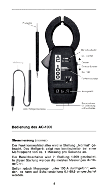 WM Digital Wechselstrom Zangenanleger AC-1000; UNBEKANNTE FIRMA D / (ID = 2880143) Equipment
