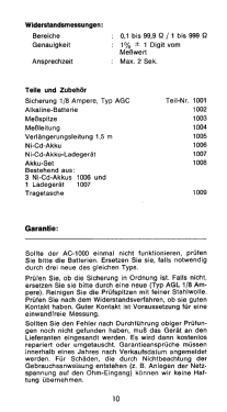 WM Digital Wechselstrom Zangenanleger AC-1000; UNBEKANNTE FIRMA D / (ID = 2880149) Equipment