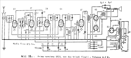MU18A; Unda Radio; Como, (ID = 705724) Radio