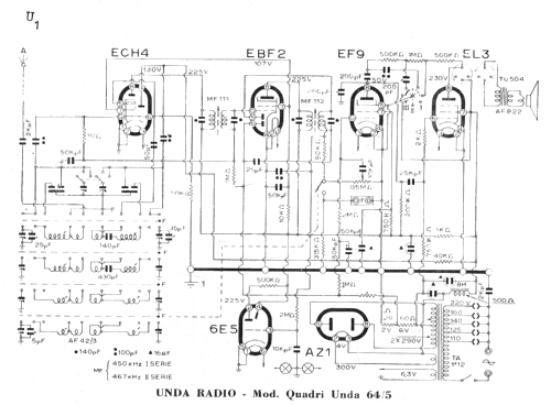 Quadri Unda R64/5; Unda Radio; Como, (ID = 213464) Radio