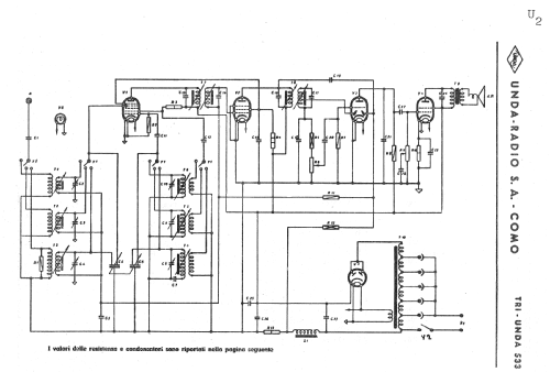 Tri Unda 533; Unda Radio; Como, (ID = 213514) Radio