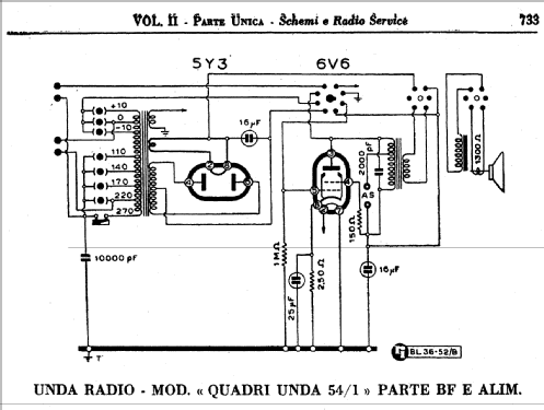 Quadri Unda R54/1; Unda Radio; Como, (ID = 982194) Radio