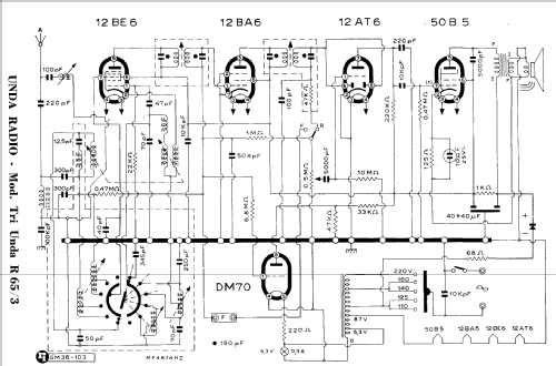 R65/3; Unda Radio; Como, (ID = 951005) Radio