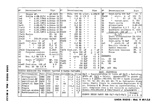 R89/3; Unda Radio; Como, (ID = 2469682) Radio