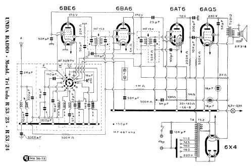 Triunda R53/23; Unda Radio; Como, (ID = 950995) Radio