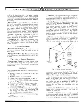 116 AC Cruiser; United American (ID = 2867231) Radio