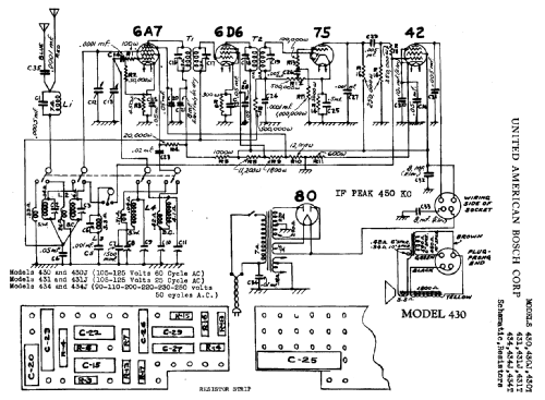 434J ; United American (ID = 775567) Radio